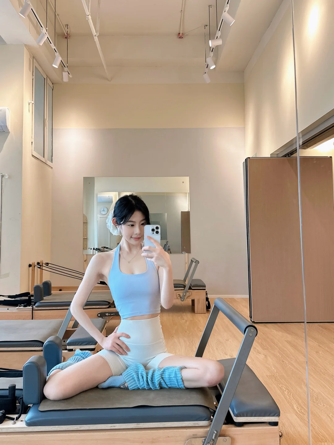 Pilates日常打卡🩵