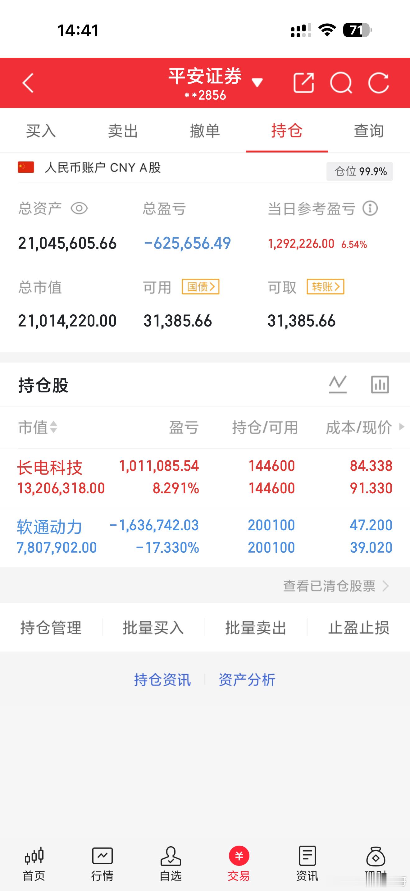 我就问问你们，我牛不牛……长电直接干涨停a股