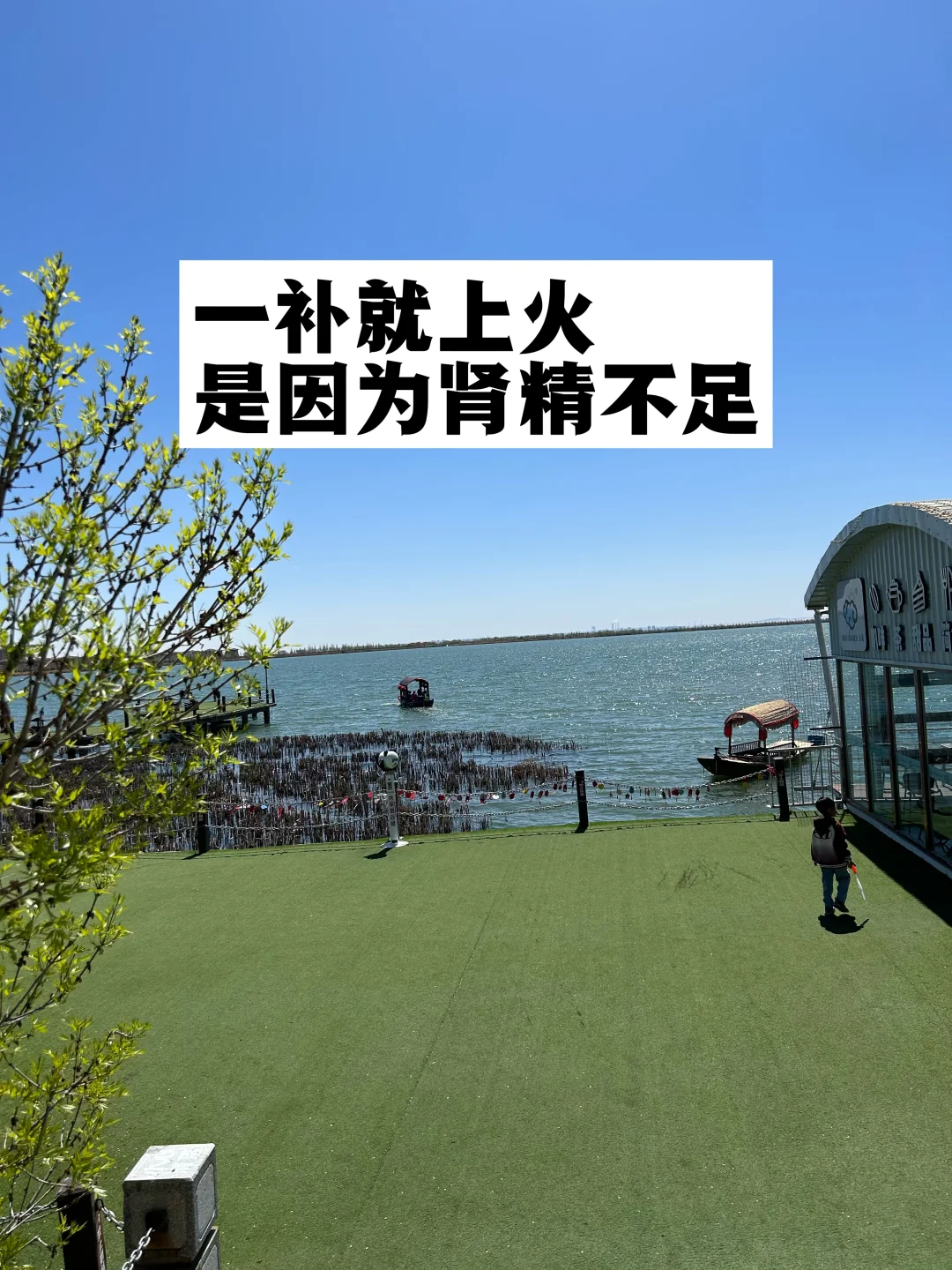 一补就上火,是因为肾精不足.