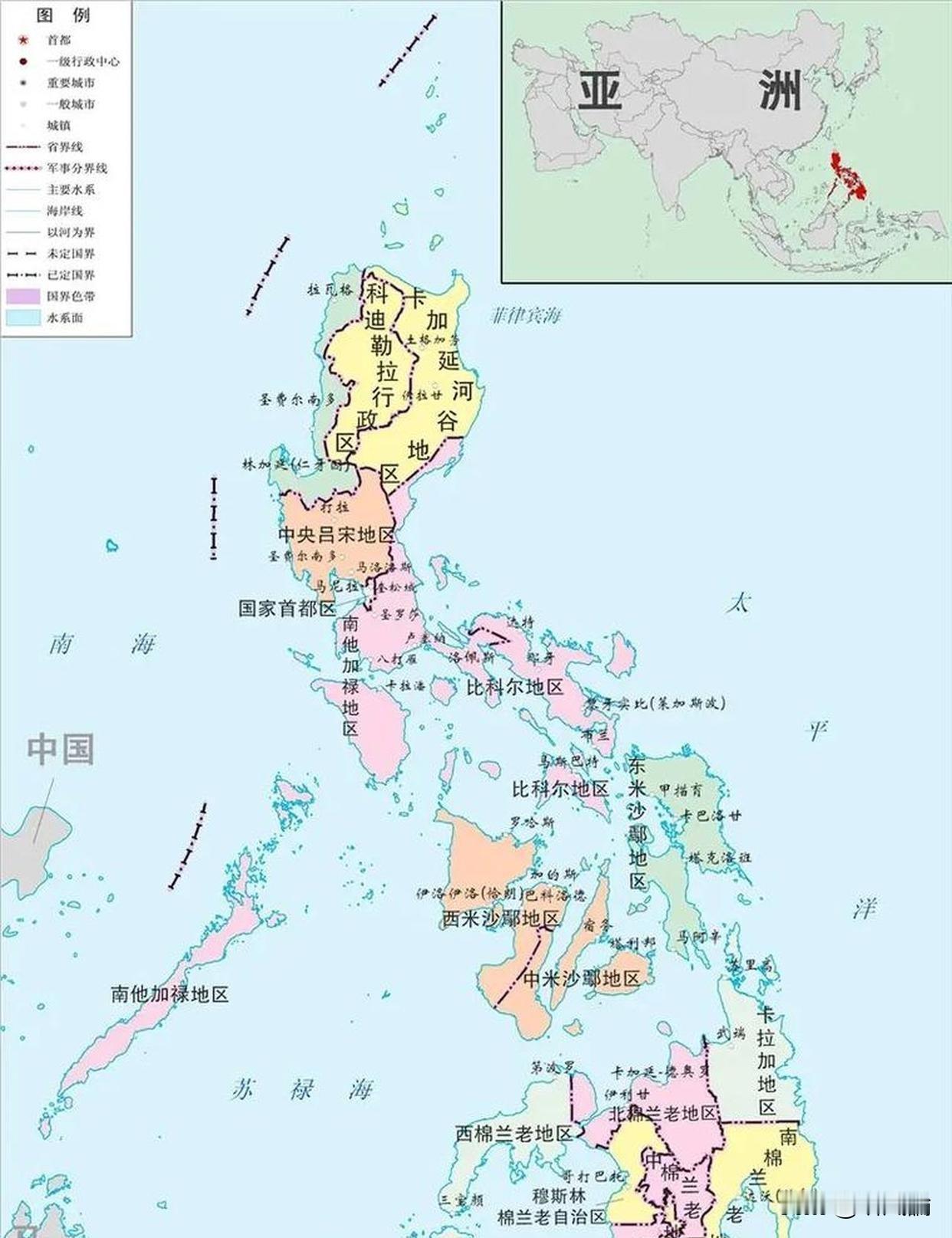 菲律宾最近慌得厉害，为啥？因为它占的地儿本来就不是它滴。先说巴丹群岛。二战打