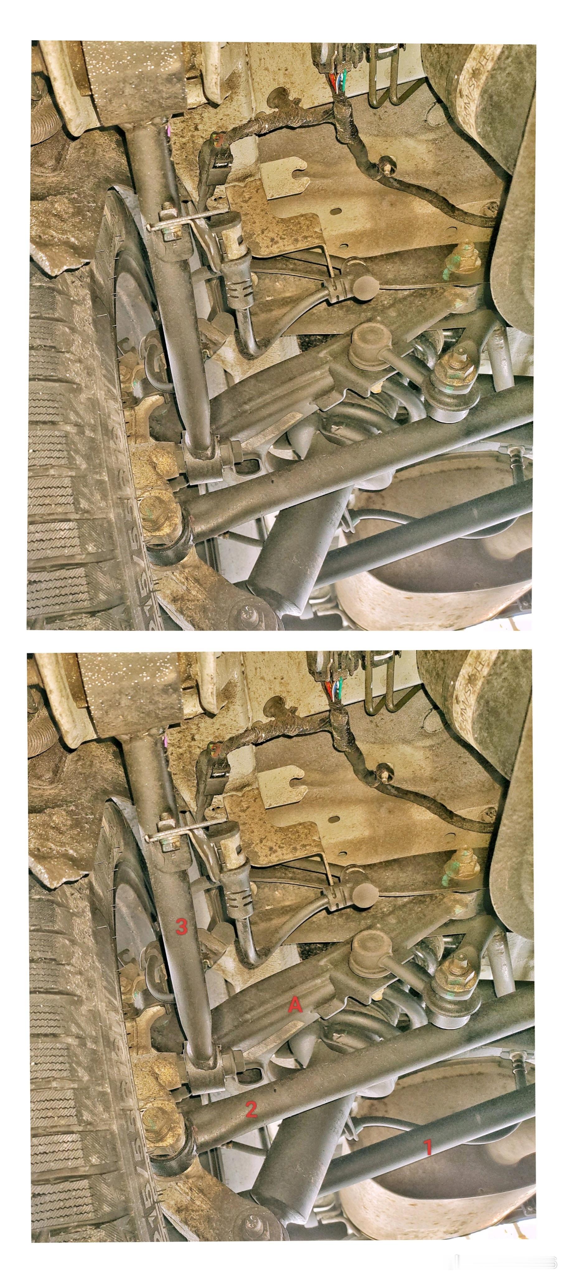 终于摸到宝骏五菱的“髪国后腿”了。。。把上面的A换成滑柱，就接近bYd闻名的仨连