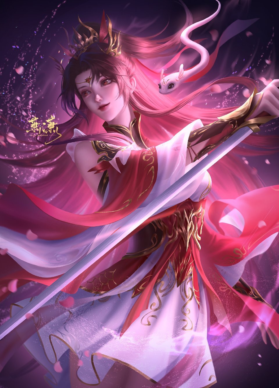 美杜莎女王mds斗破苍穹女主彩鳞💫斗破苍穹美杜莎女王彩鳞073