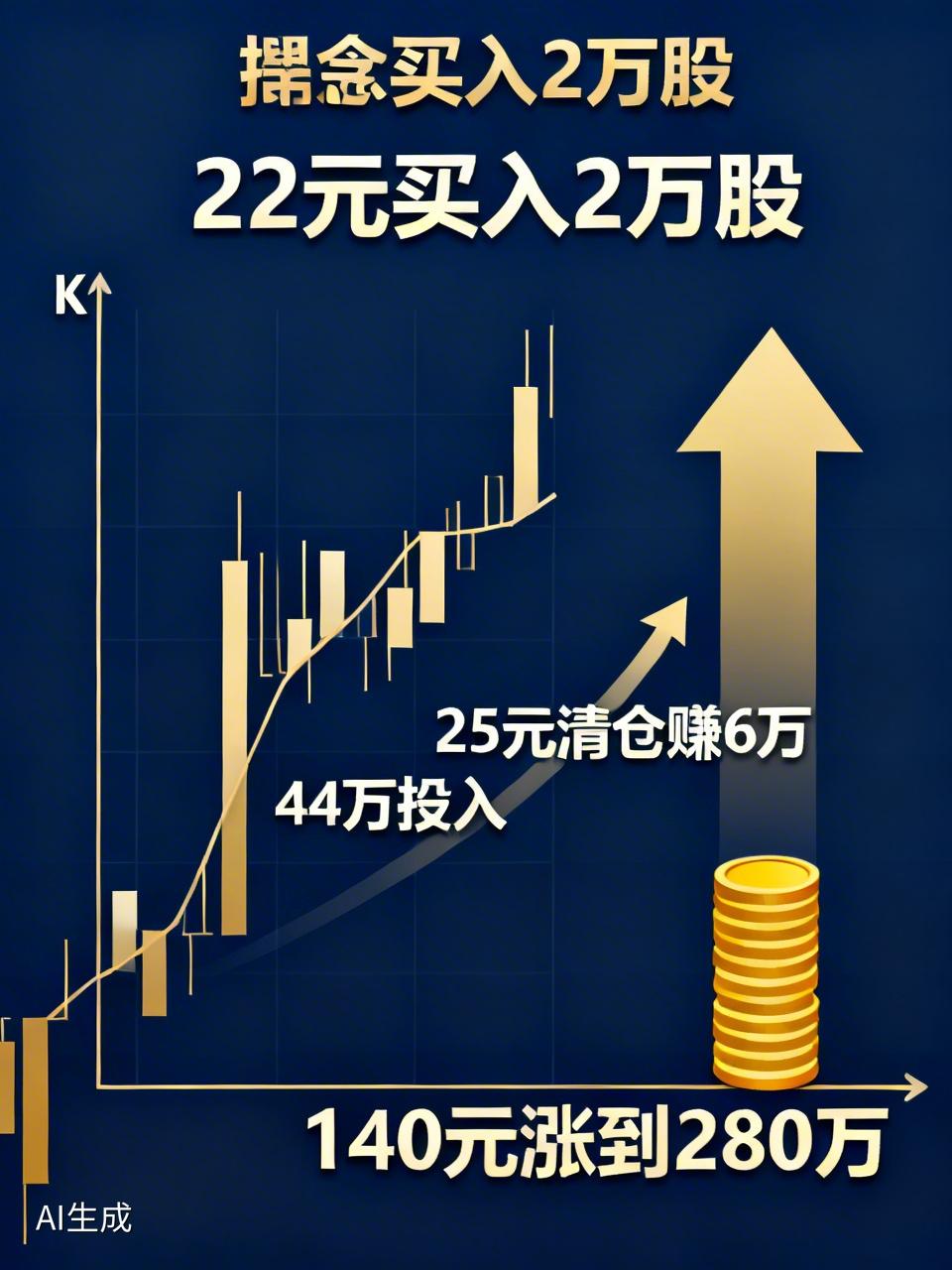 22元的时候，朋友胆子大，直接干了2万股，整整44万砸进去，眼都没眨一下。等