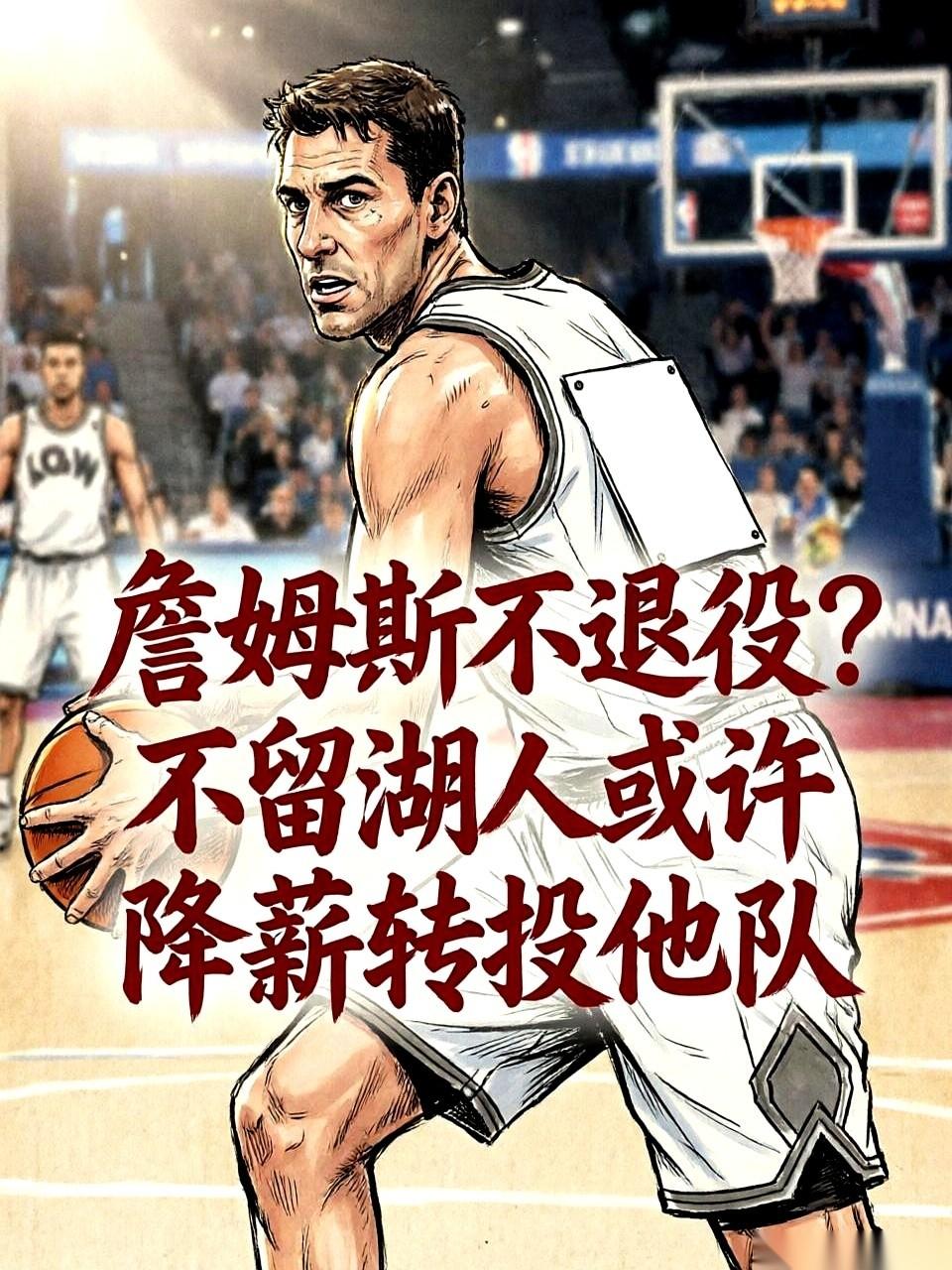 一个数字，摆在了勒布朗·詹姆斯的桌上。不是5000万，而是3000万。这不像一