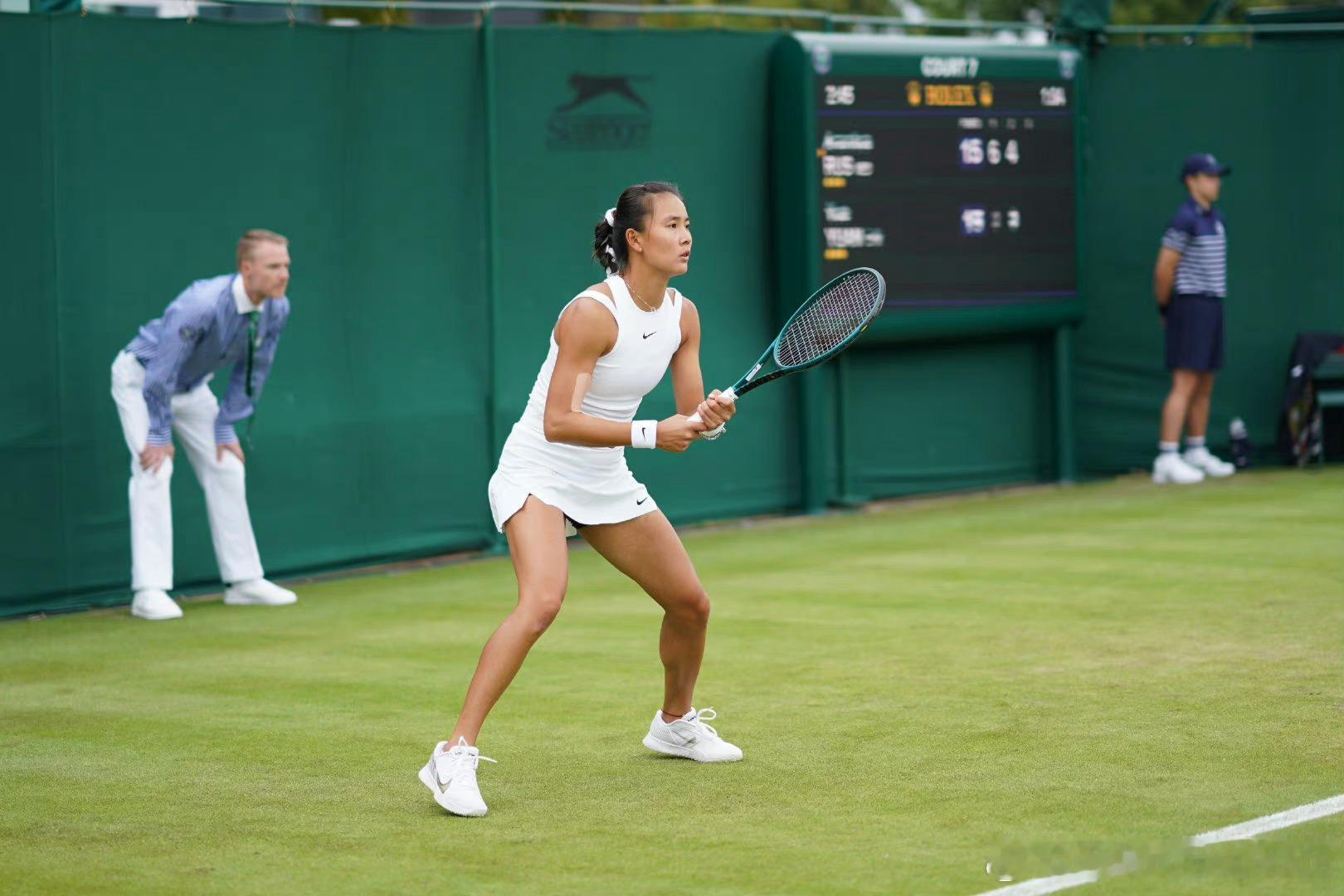 WTA250🇳🇱斯海尔托亨博斯女单资格赛首轮🇨🇳袁悦7-6(4)/6-7