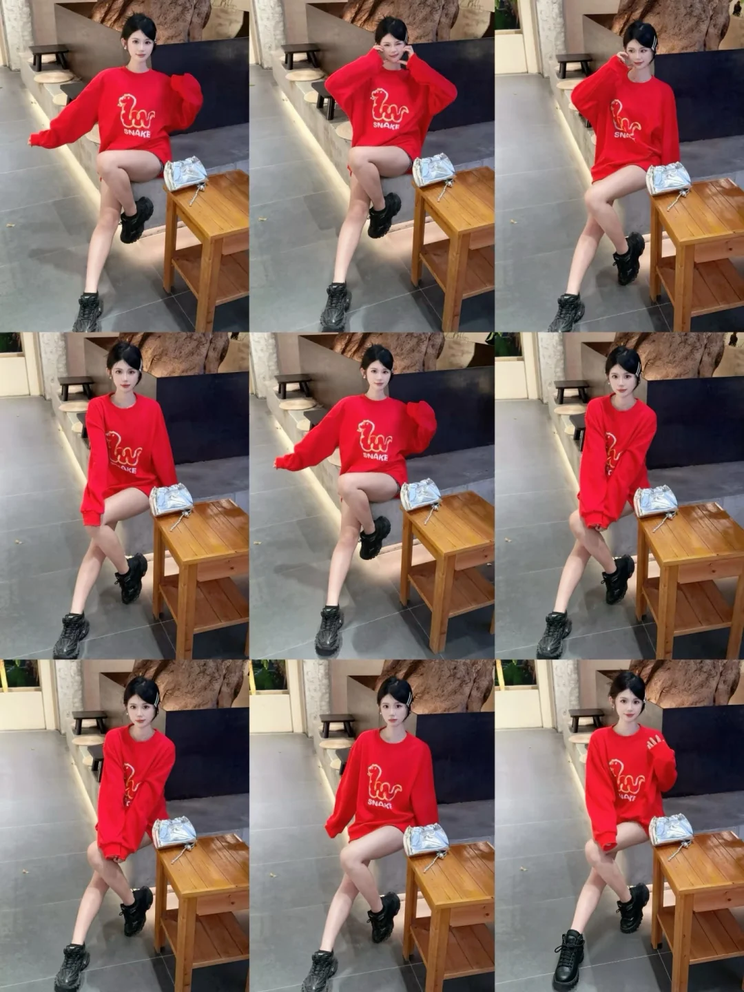 辣妹拍照姿势｜坐着这么拍易学好看显腿长