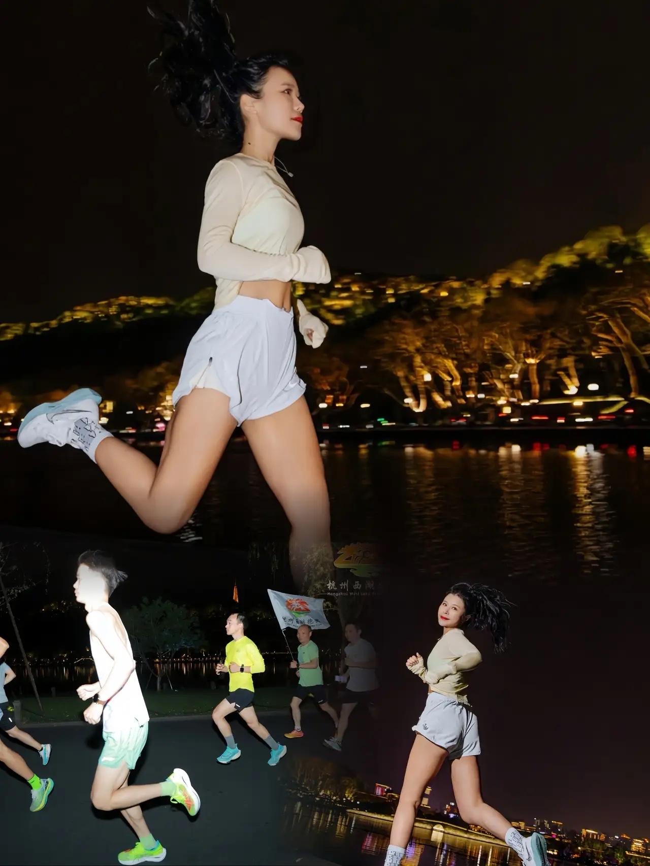 一觉醒来被杭州夜跑新政刷爆！这哪是开跑步线路，分明是把城市夜生活玩出了新高度