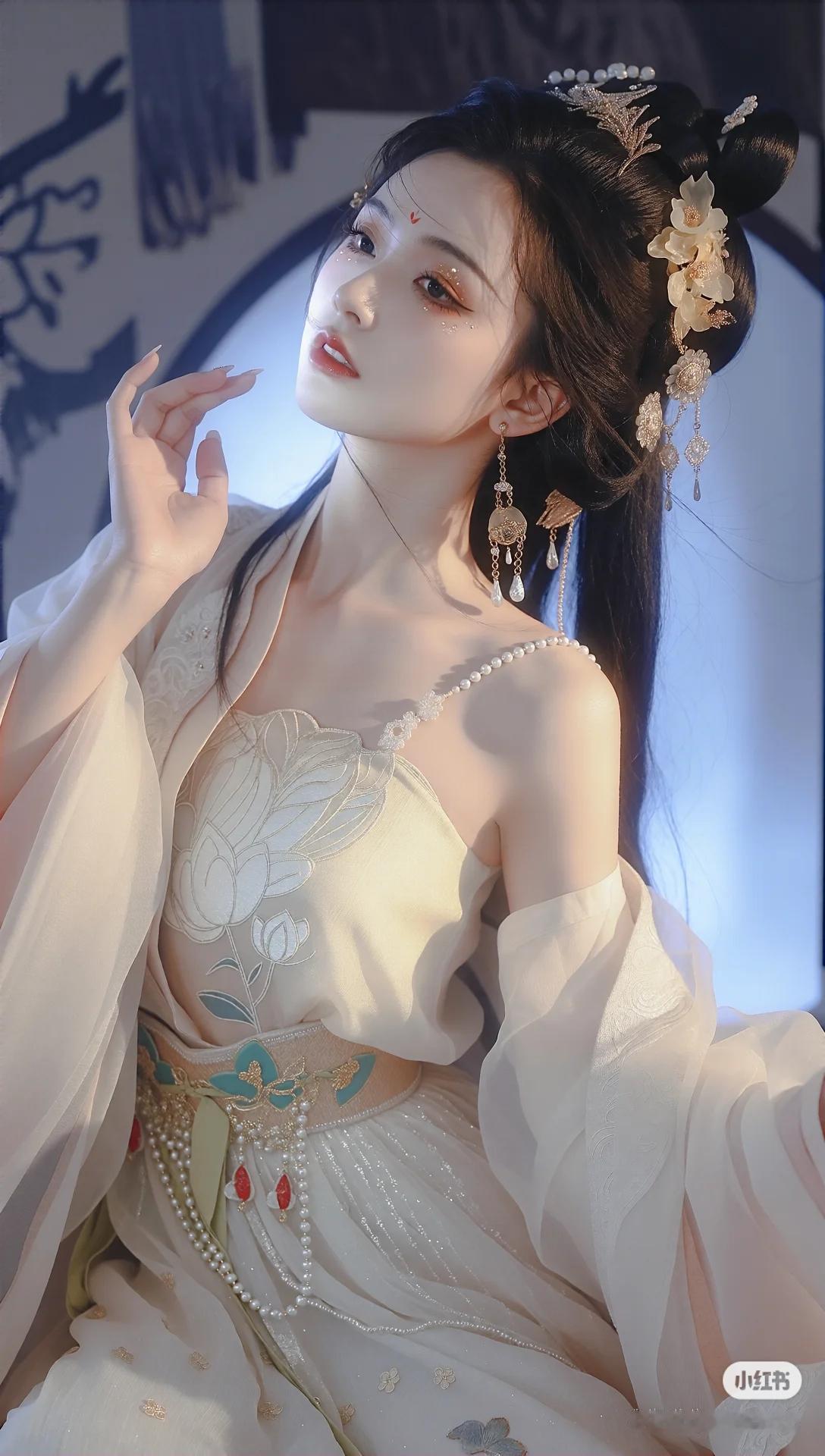 优雅与性感，你会怎么选美女穿搭写真