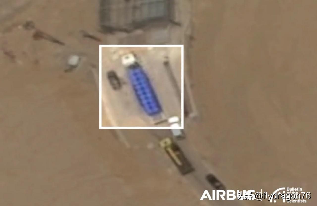 🇺🇸美国《原子科学家公报》发表了一张引人入胜的卫星图像及其技术分析文章，该分