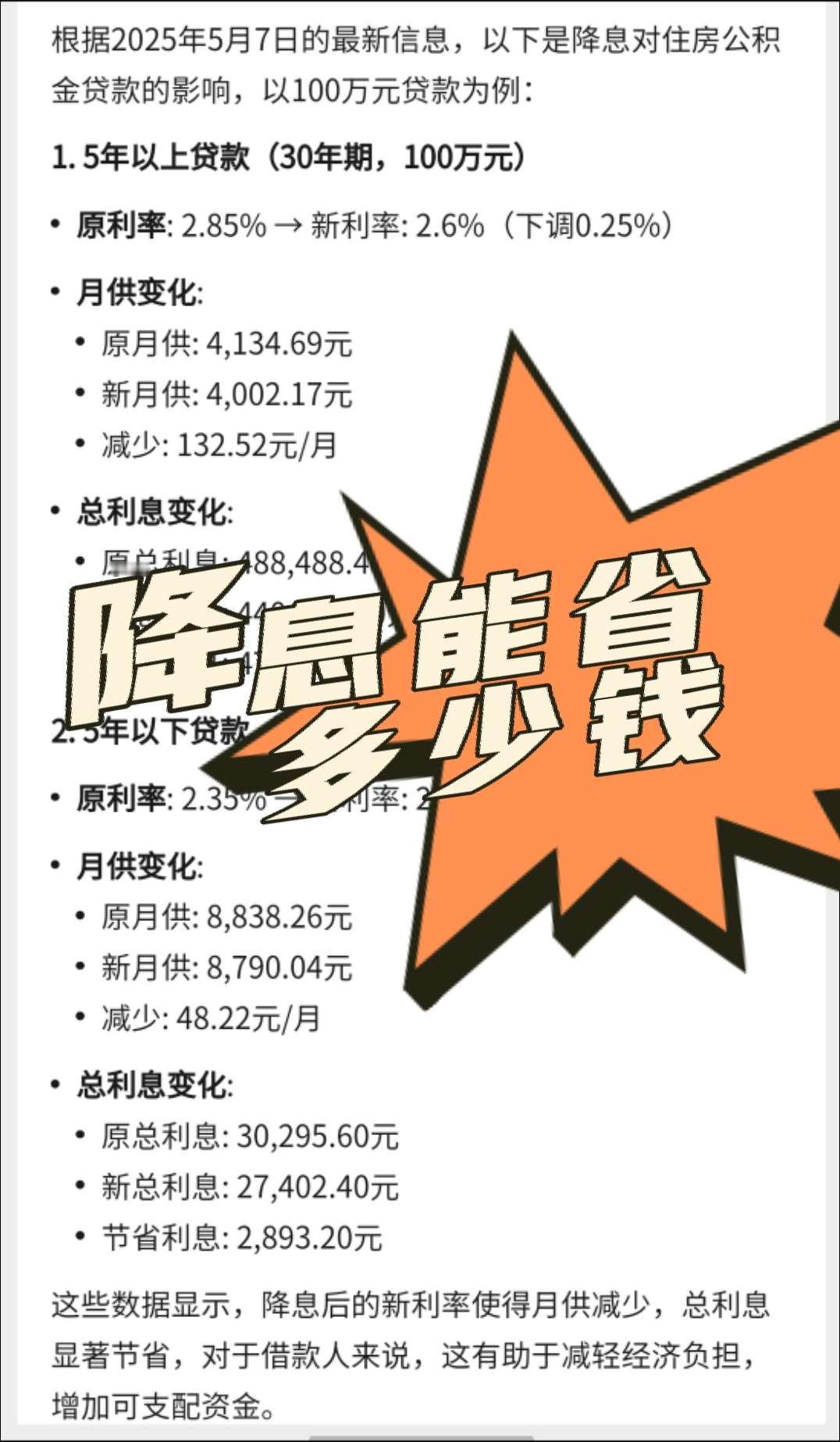 又降息啦！赶紧买房！