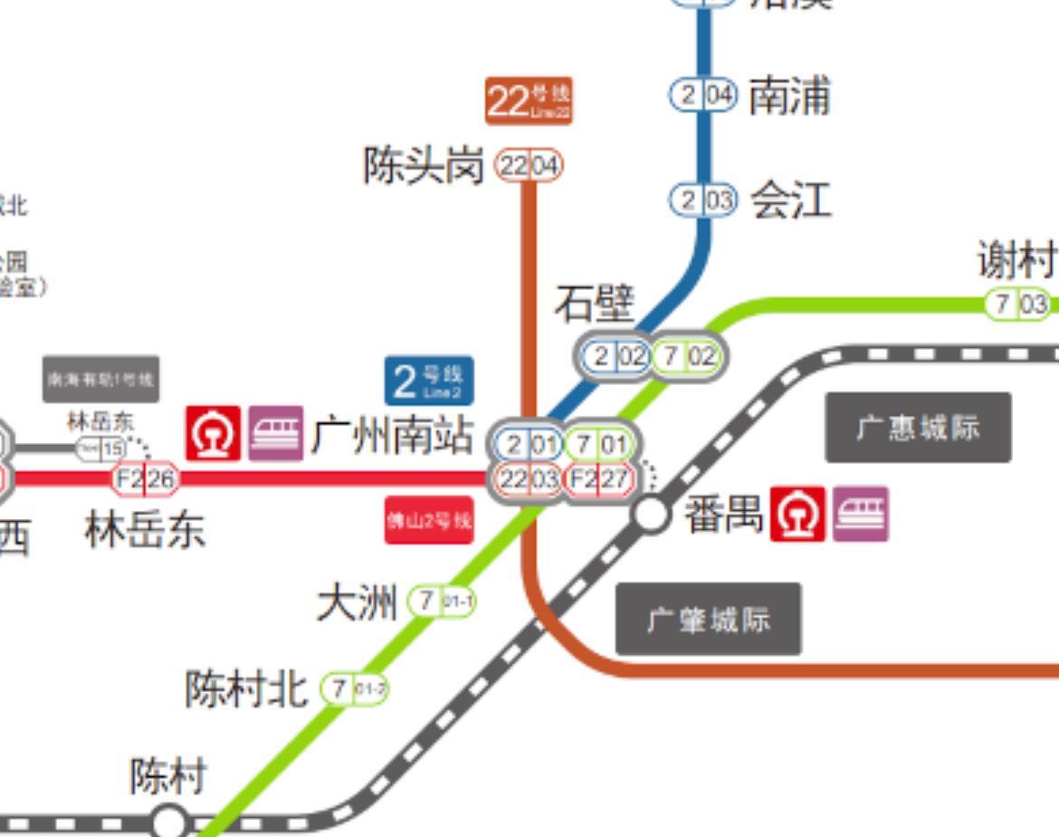 广州南站，一站通四条地铁线路，贯通广州东西南北。这极佳的交通枢纽地位，让它成