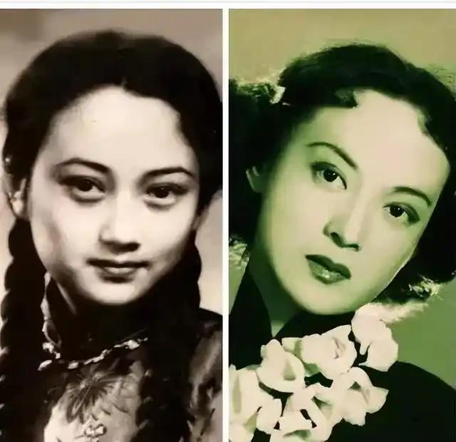 你会分不清王晓棠和王丹凤吗？两位佳人的五官明艳动人，大眼睛，微微上扬的嘴角，只需