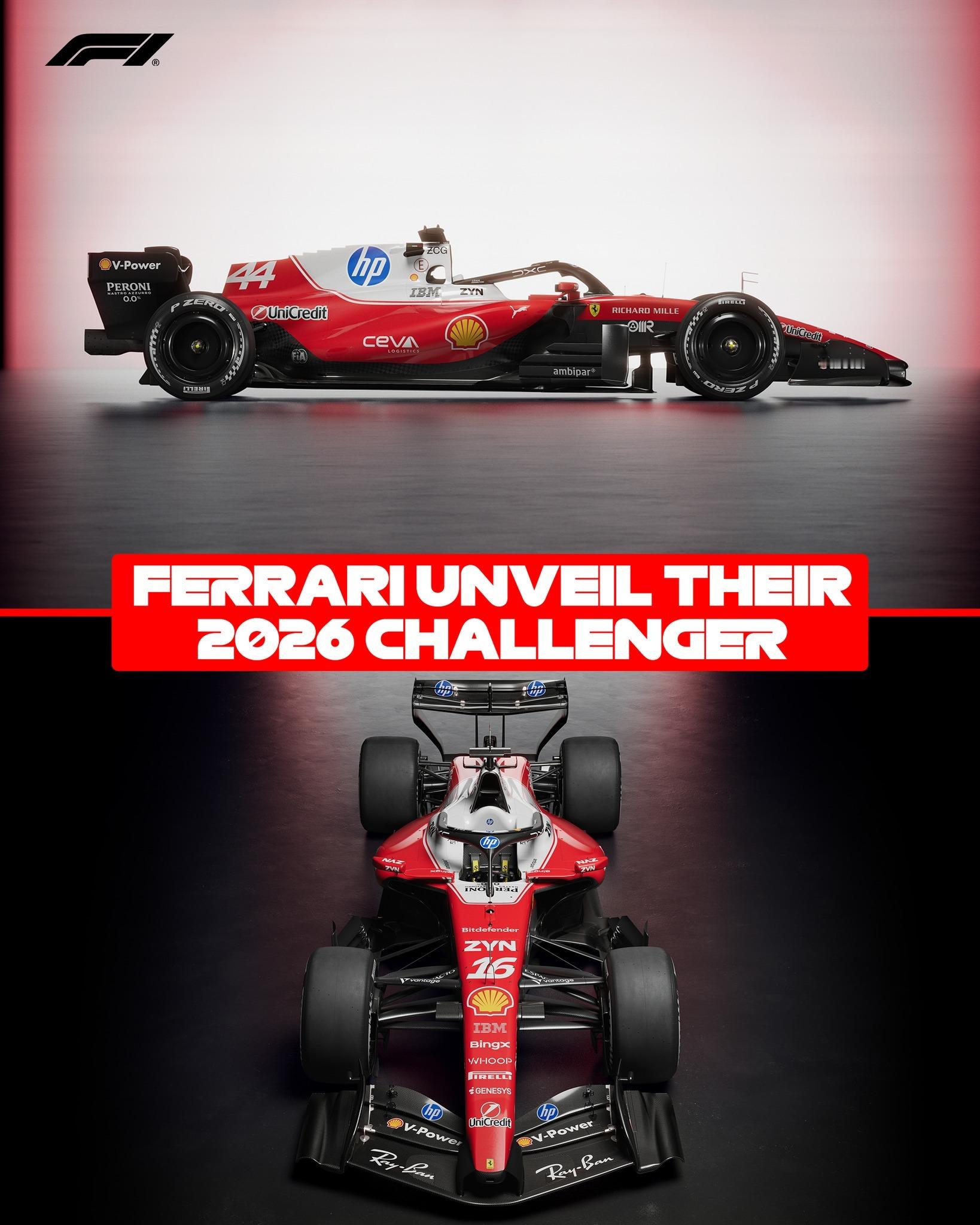 F1法拉利全新SF-26集图全球赛车运动吴越铁粉