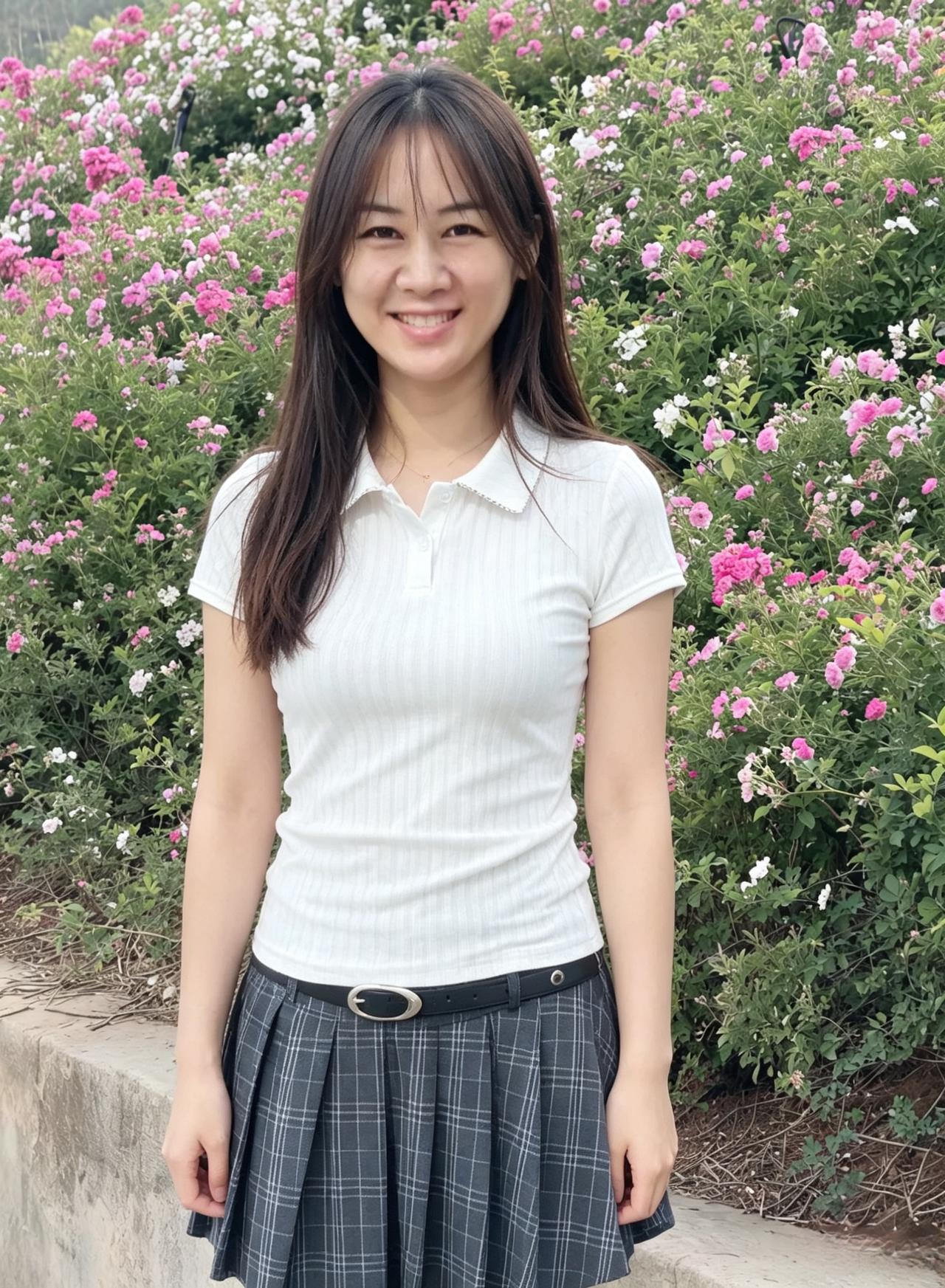 你站在风里，像一株刚醒的茉莉阳光落在你肩上，把影子也染成了暖黄原来春天所有的