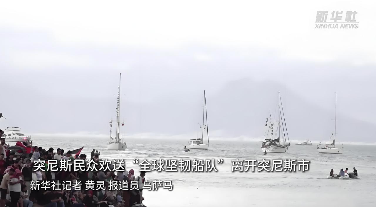 “全球坚韧船队”，能不能安全抵达加沙？上一次，瑞典的环保少女，就带着救援船队
