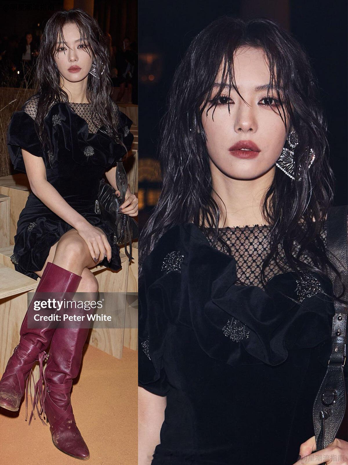 G社生图看秀的蔡文静，又帅出了新高度！