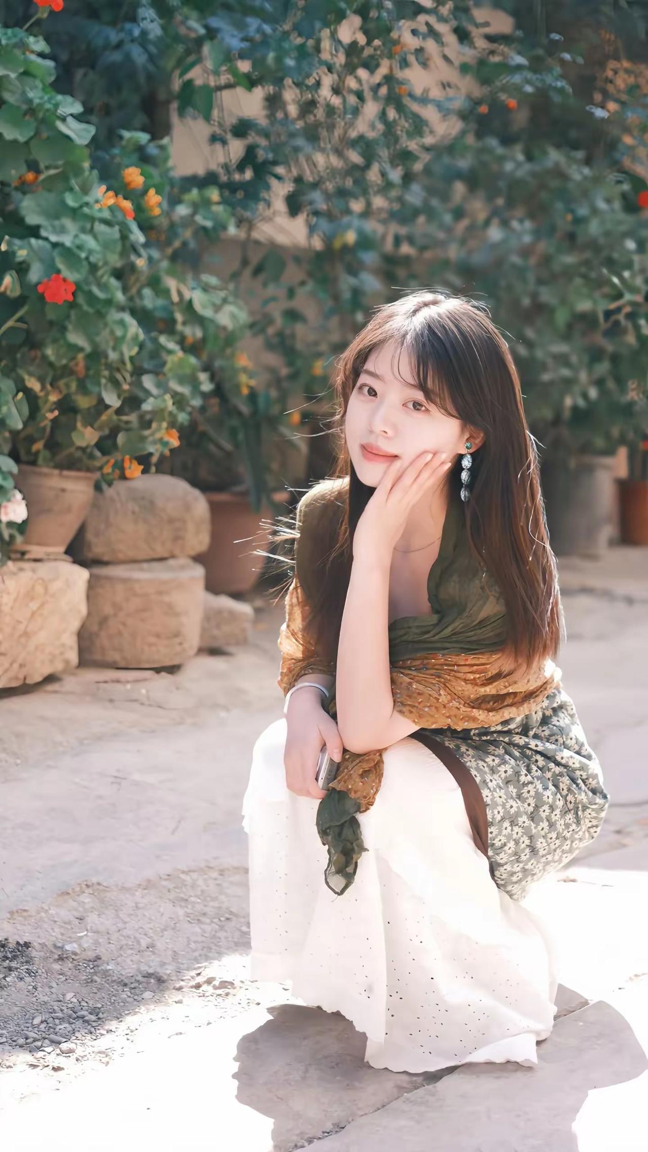 小姐姐美女穿搭街拍青春