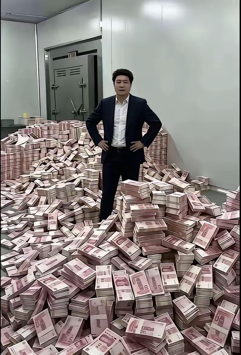 这一屋子钱你们觉得有多少？