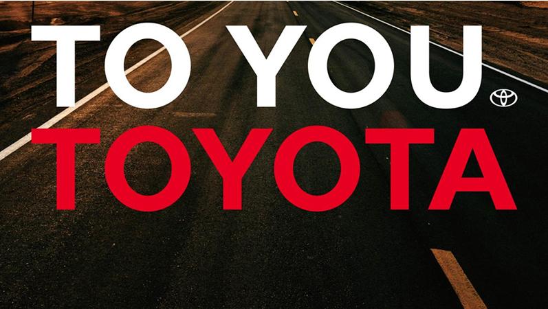 丰田全新理念TOYOU丰田发布全新全球品牌理念TOYOU，是对原有“Mob
