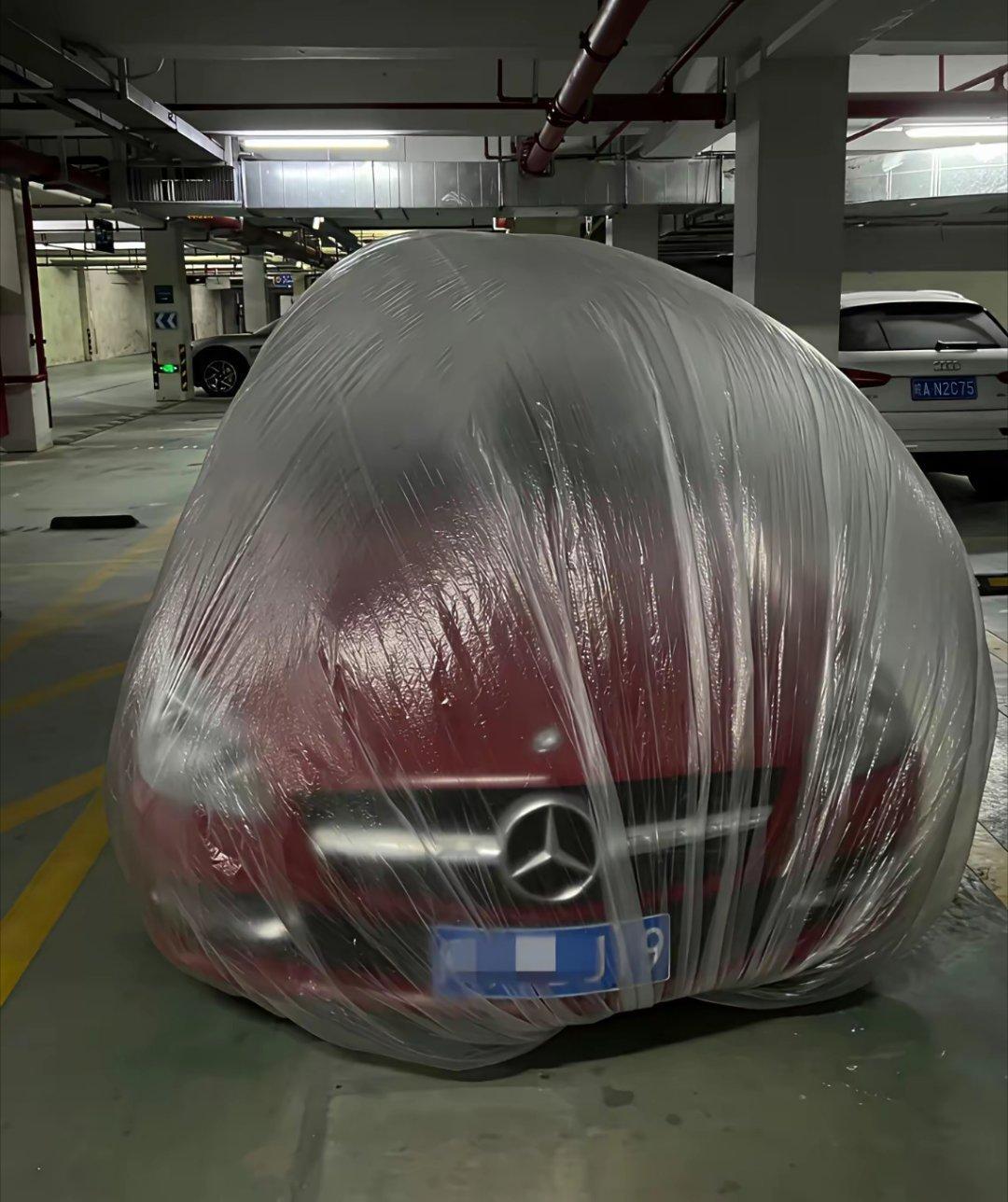就一辆十来万的奔驰，有必要安缠绕膜吗