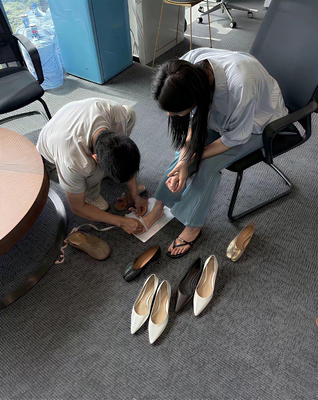 现在买鞋子都有这样子的特殊服务吗？