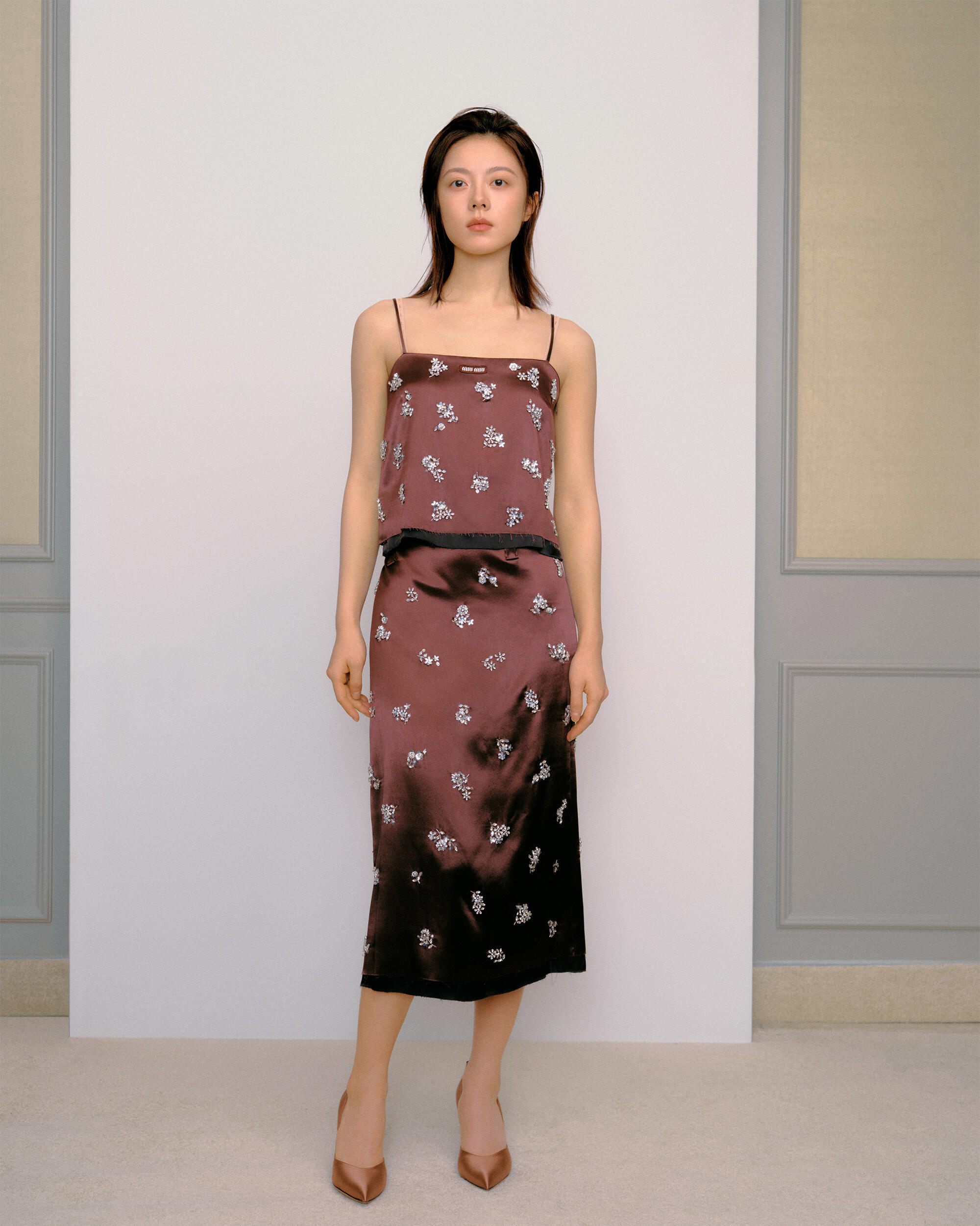 赵今麦×MiuMiu品牌大使演绎MiuMiuConfidential