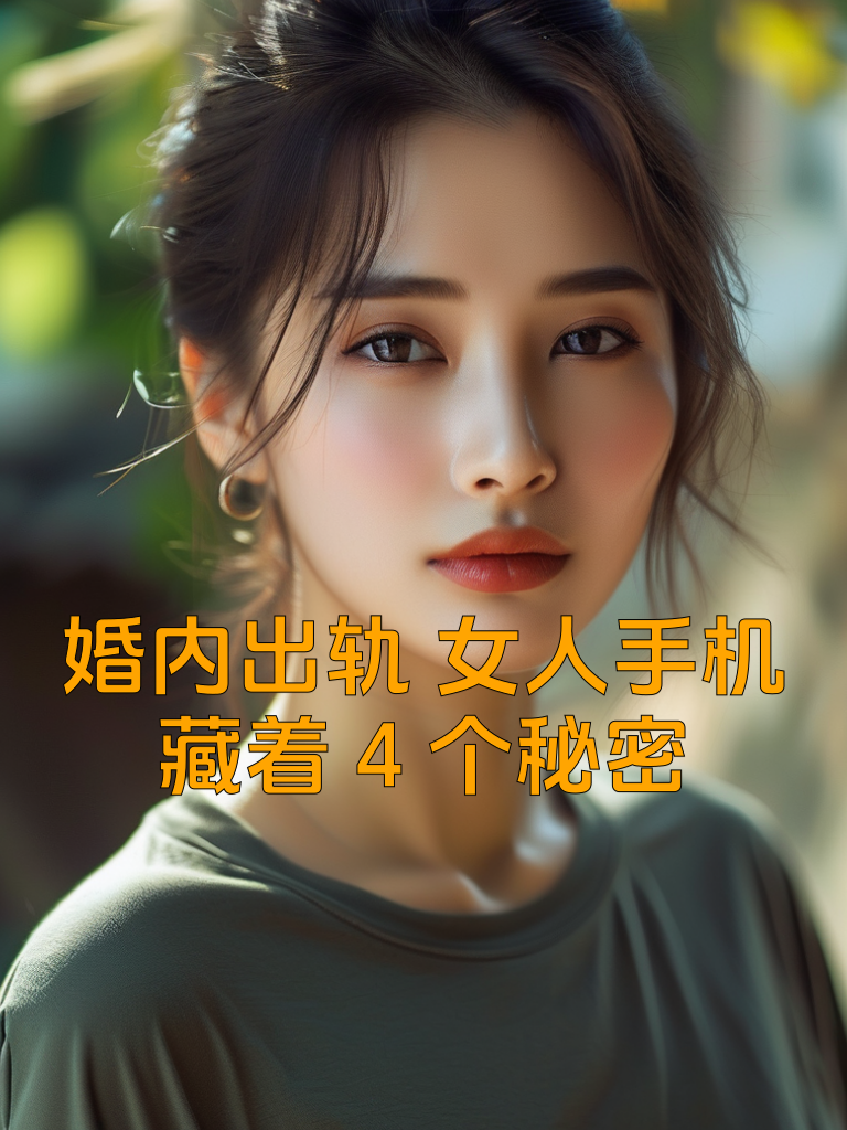 婚内出轨，女人手机藏着4个秘密
