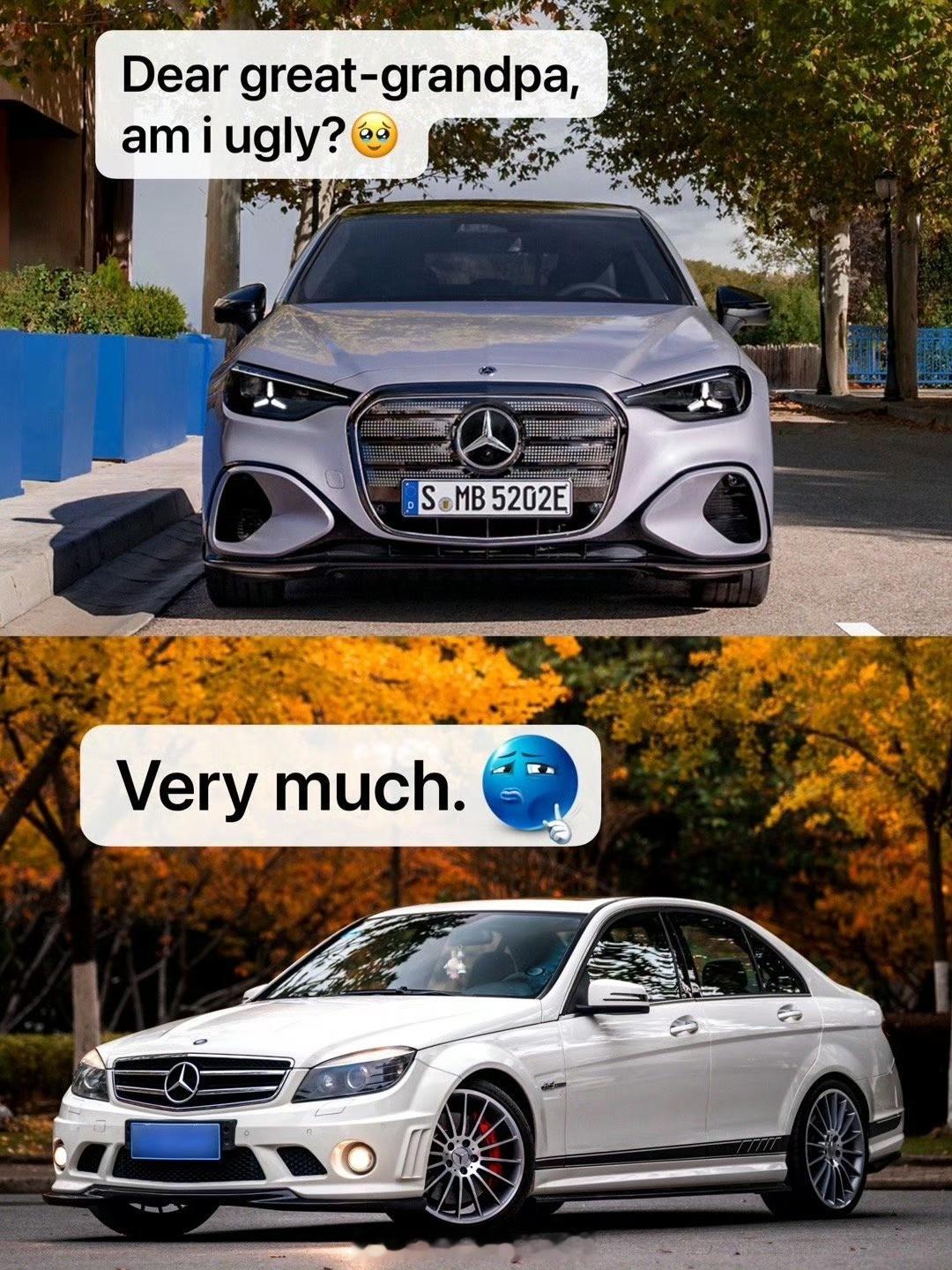 有被戳到笑点梅赛德斯