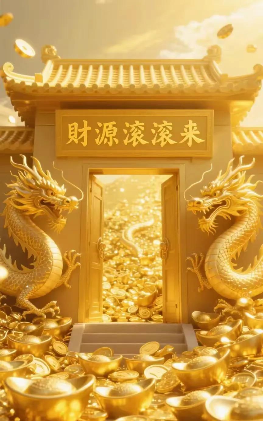 天降横财好运到财源滚滚进家门