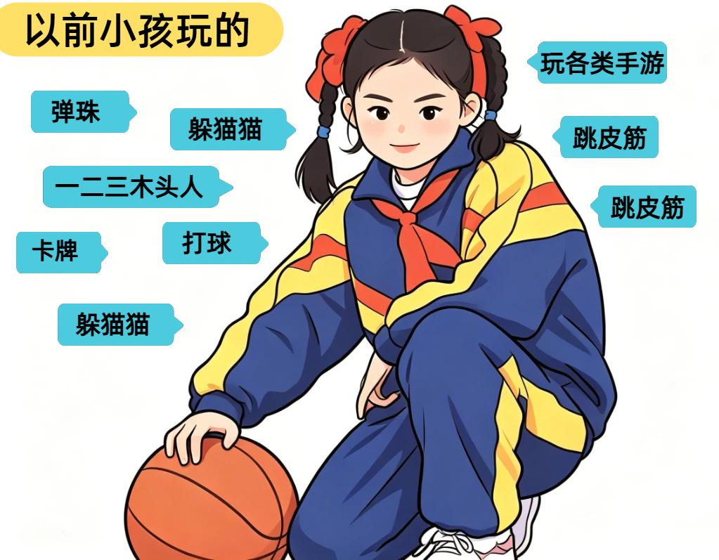 以前小孩口头禅VS现在的
