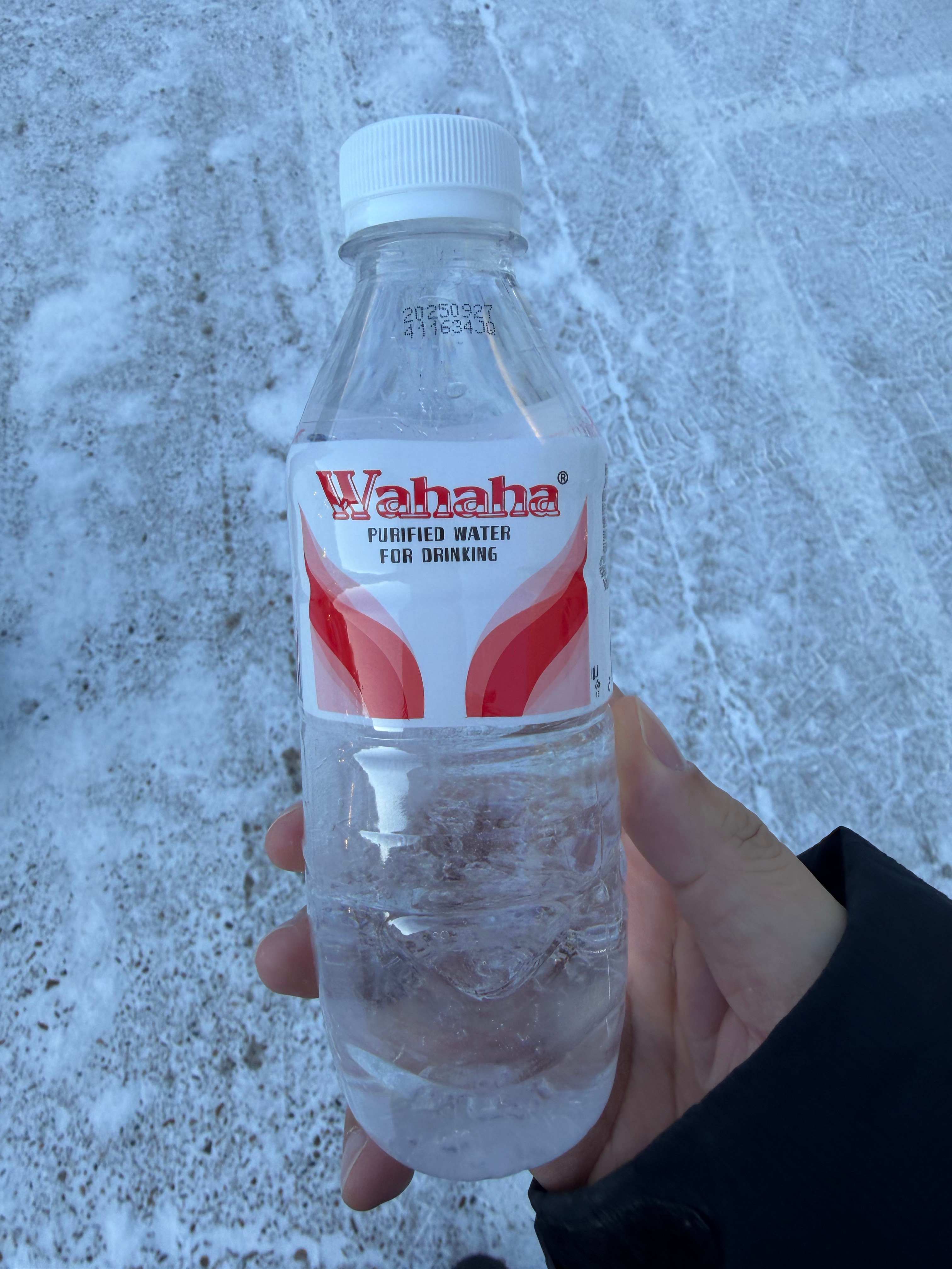 来一瓶常温娃哈哈