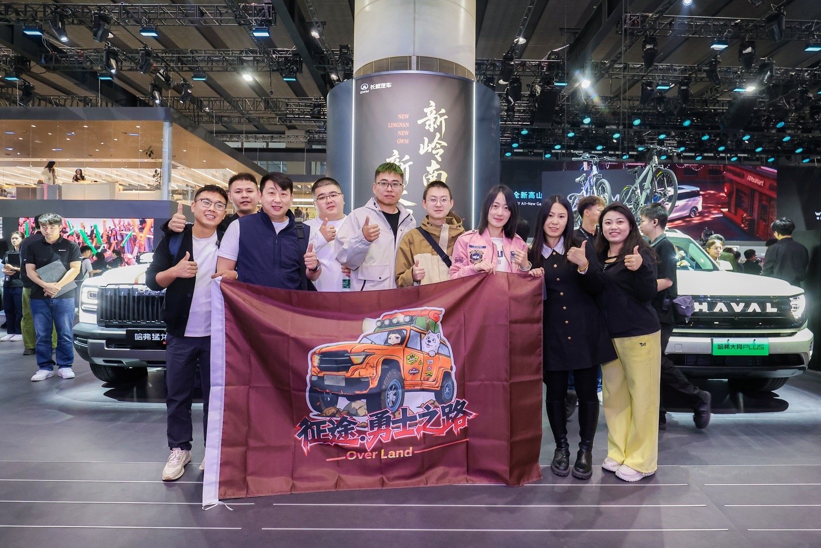 广州车展长城汽车展台，今天的人气太足了！着实是立竿见影！长城汽车之前常常给我们硬