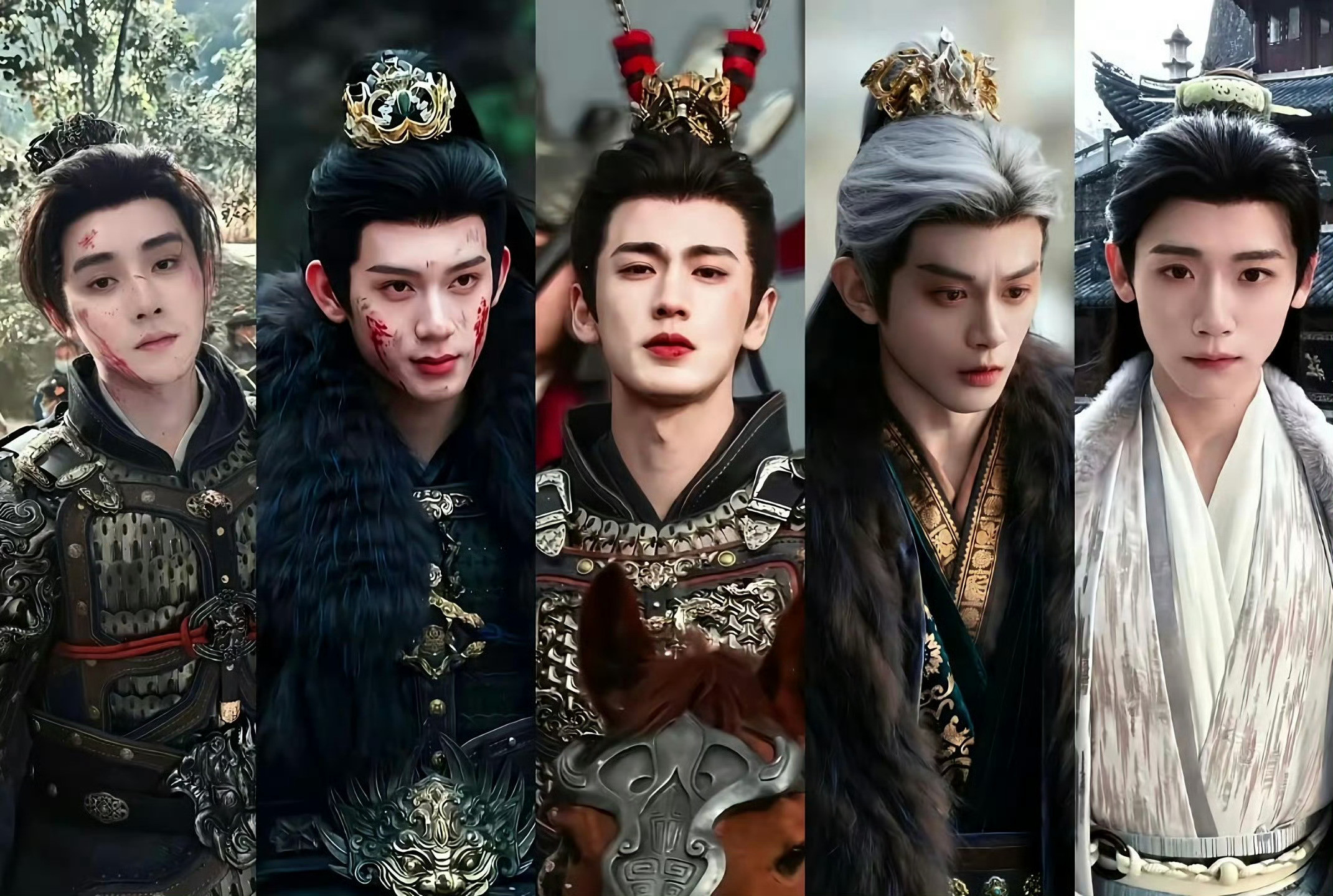 张凌赫多年前发文抨击影视圈现在的影视剧，一水的油头粉面小白脸。每个人的脸型都差不