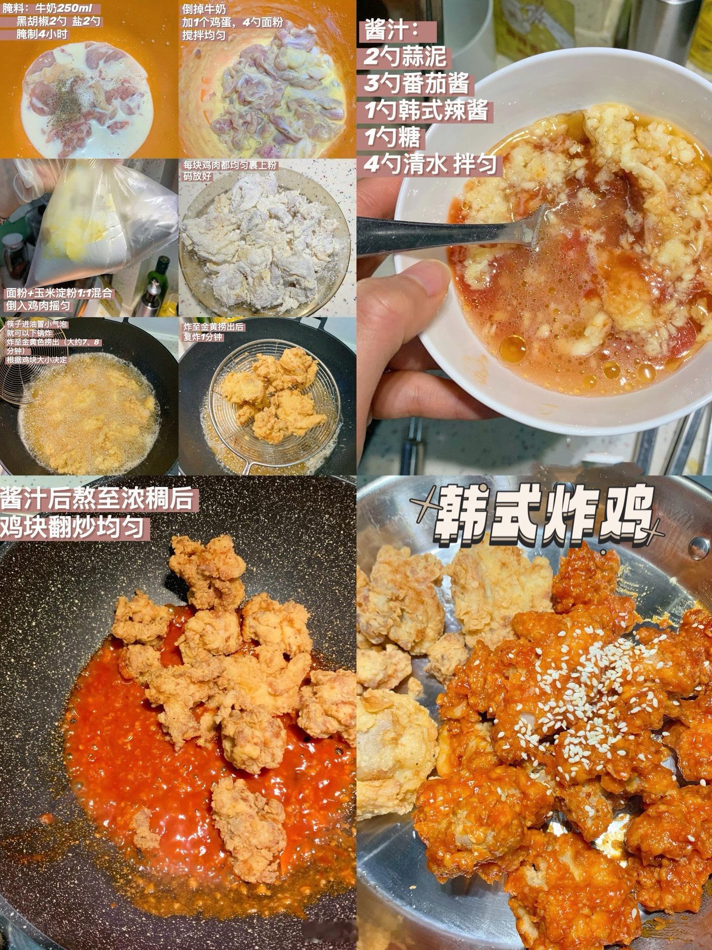 一些关于鸡腿肉的食谱​​​
