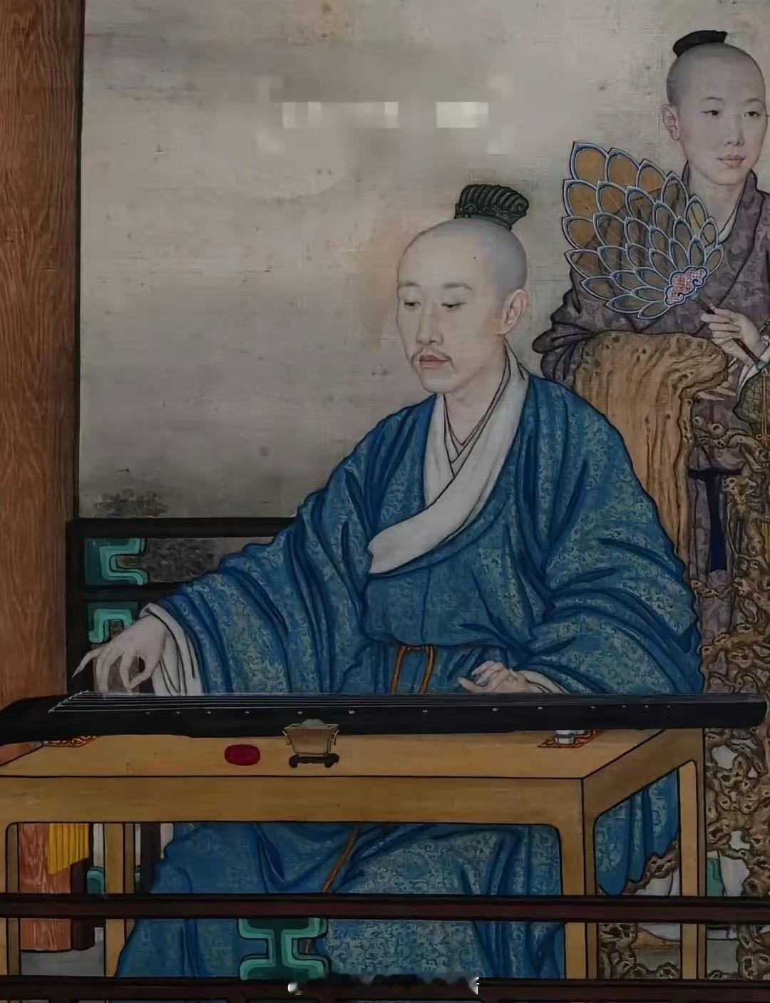 据说这副乾隆的画像,是意大利画家郎世宁所画。原来乾隆长这样