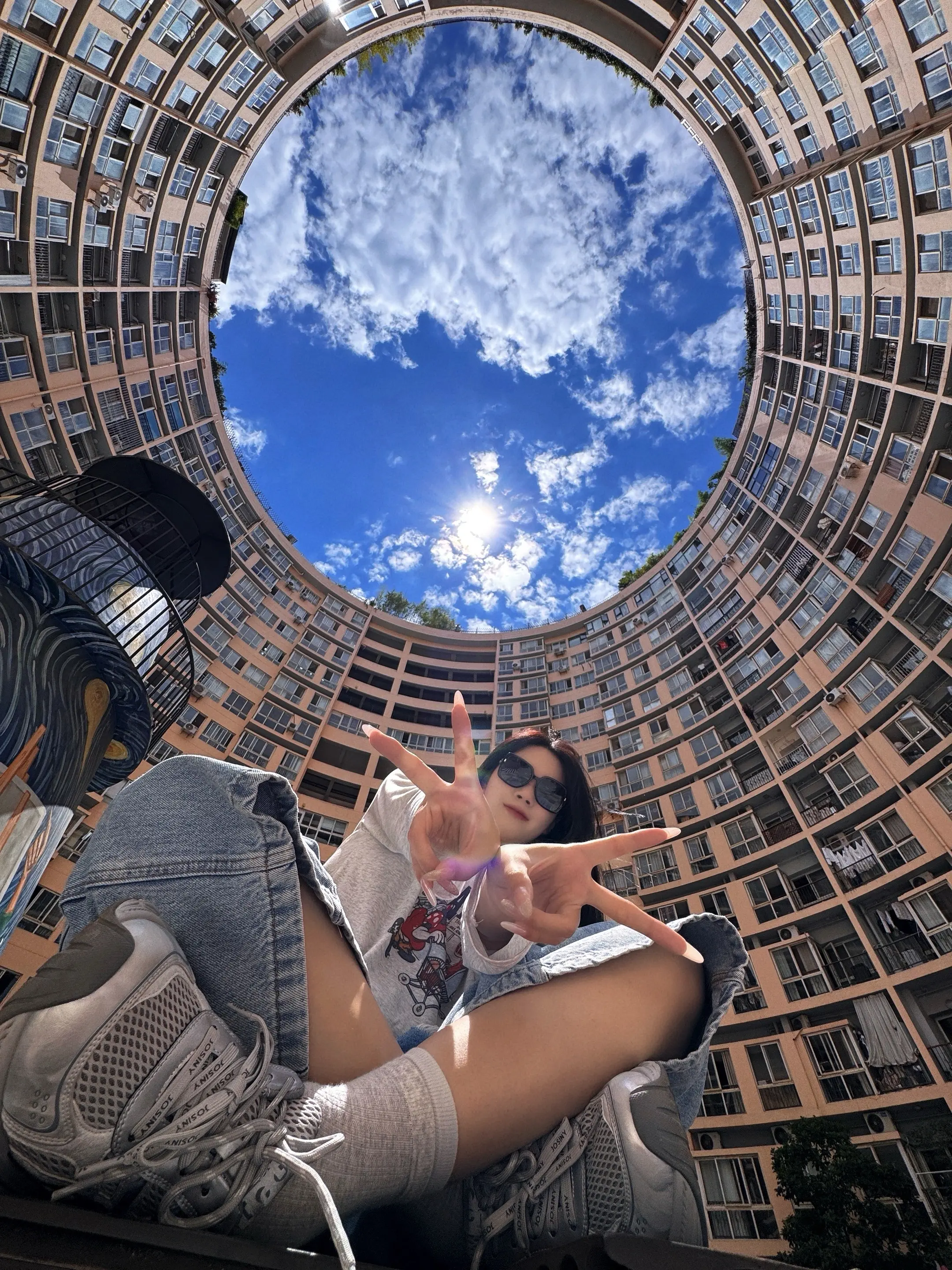 天空之眼打卡！