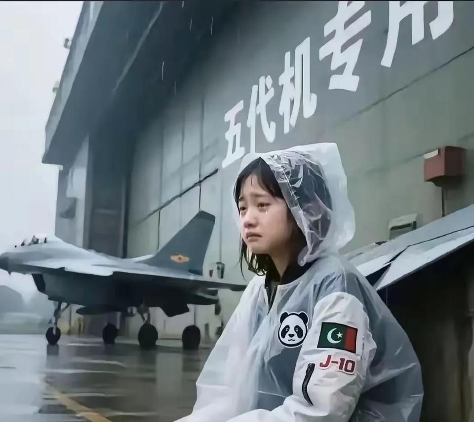 真委屈了当年珠海航展卖J-10C的小女孩了！遥想当年卖歼10，一次性塑料布蒙头