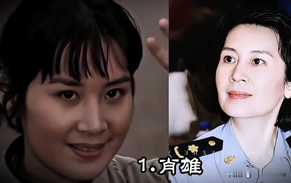 12位八九十年代知名美女演员今昔对比重温80、90年代荧幕上的十二位女演员，
