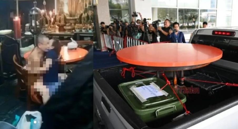 你敢信吗？一个泰国和尚吃早饭，桌上摆着十道菜，碗筷全是纯金的。9月10号清晨