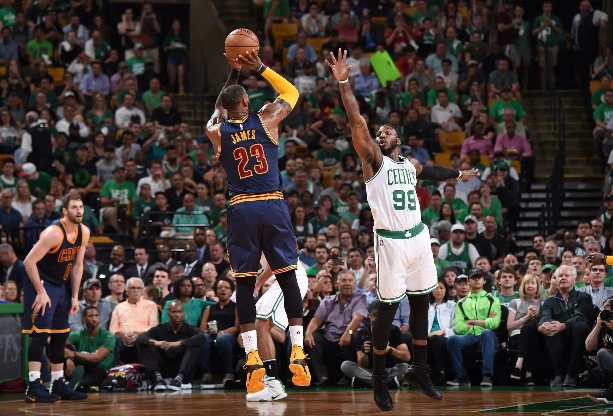 骑士詹姆斯我的观赛搭子老照片回顾三分球🏀​​​