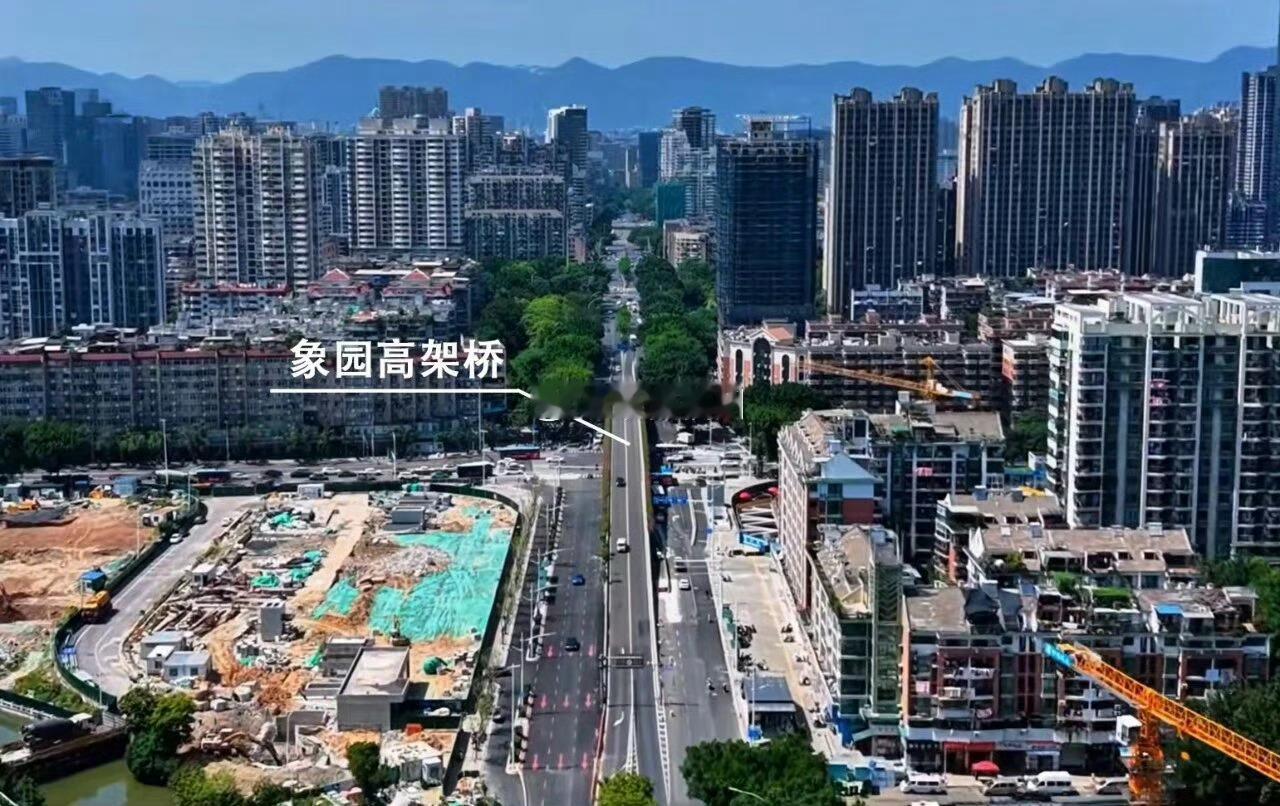 福州身边事虎纠人讲福州陪伴福州市民近30年六一路象园高架桥面临拆除根据此前