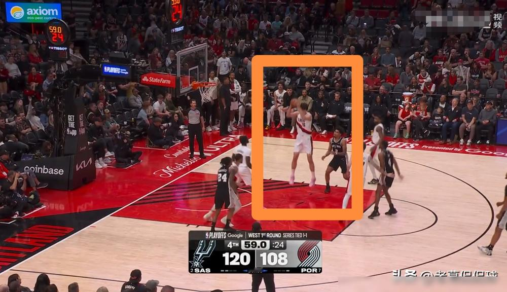 我告诉你，杨瀚森那59秒，比他打满全场都重要。你想想那场面，开拓者...