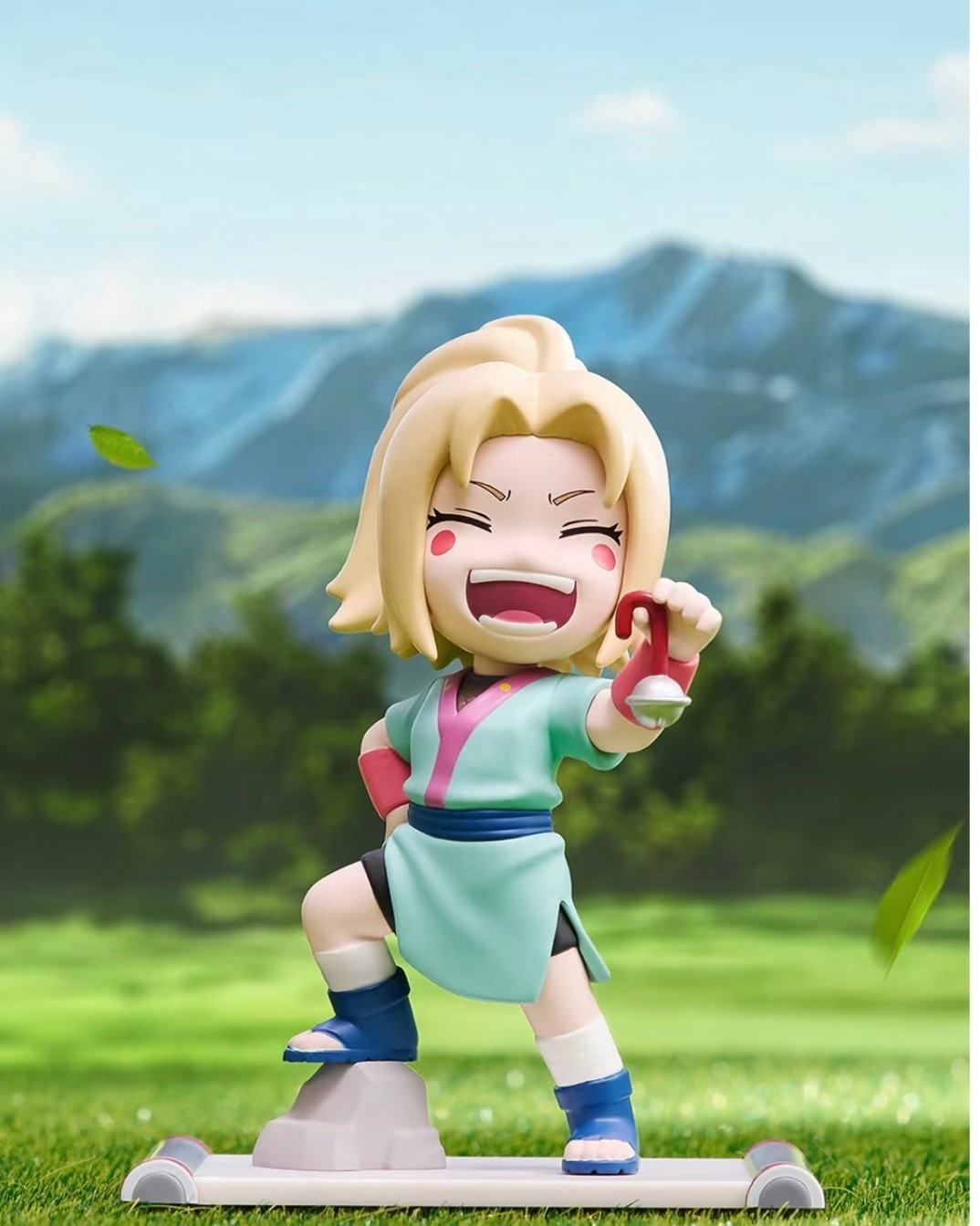 『火影忍者』泡泡玛特童年系列新手办全员都挺萌的幼年鸣人佐助出了两款常规款和