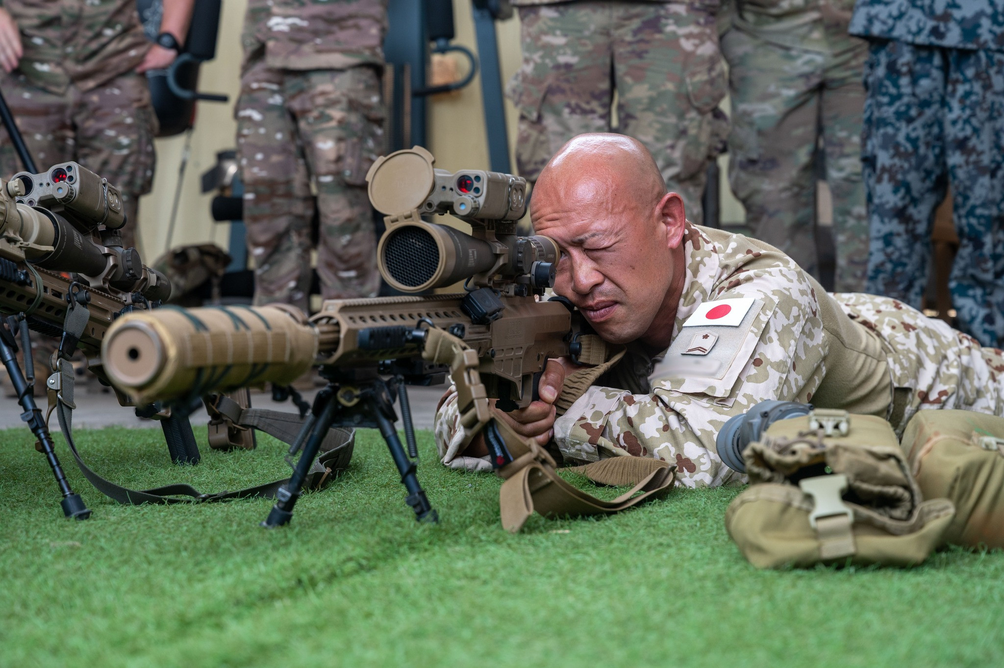 非洲之角联合特遣部队与盟国部队联合举办武器熟悉课程烽火问鼎计划
