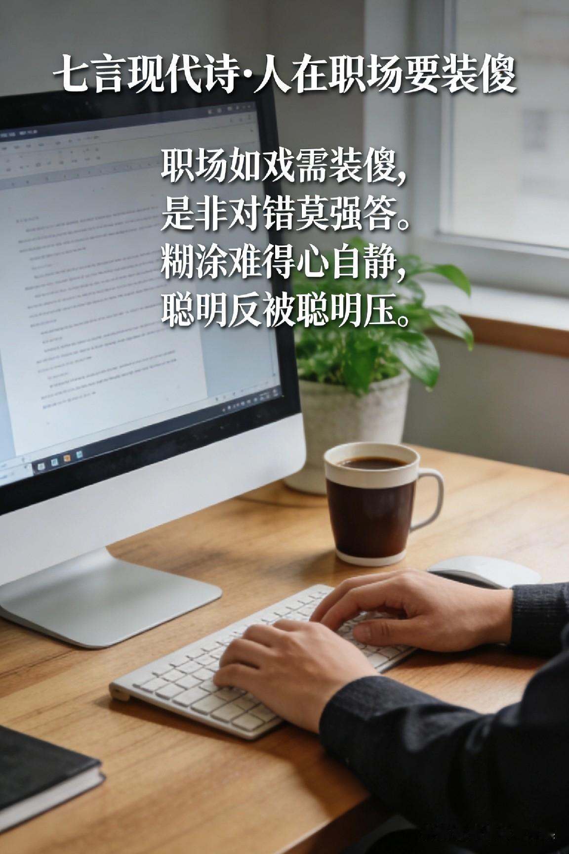 职场混得好的人，从来都不是最聪明的那个。太较真，容易得罪人；太清醒，容易被孤立