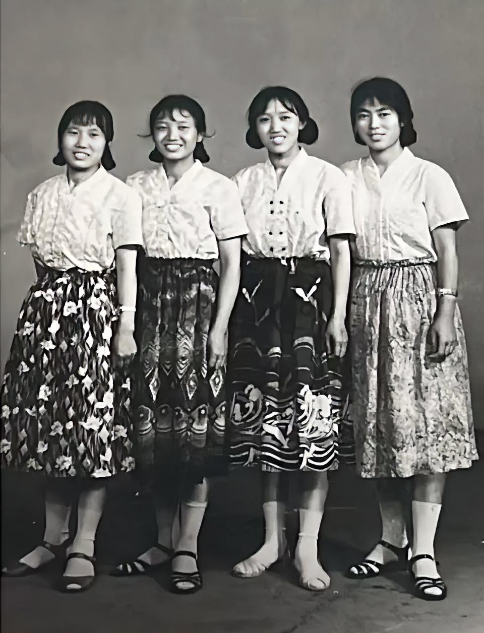 80年代的4朵金花！