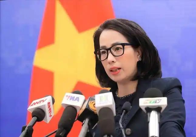 越南外交部发表严正声明，8月28日，越南外交部发言人范秋姮发表声明称：强烈反