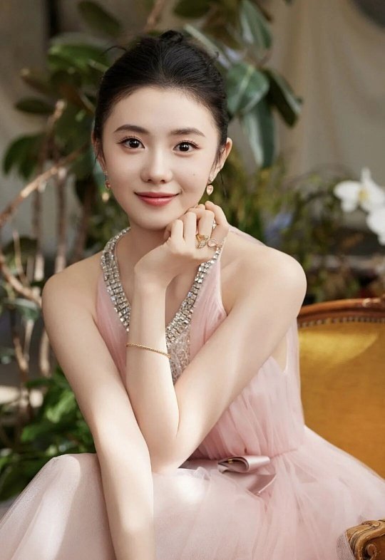 刘浩存圣诞树成精说刘浩存是圣诞树成精没人反对吧！她一身blingbling的亮