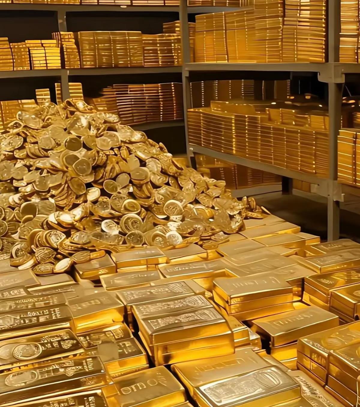 我叔做了十年黄金生意。今天他告诉我，家里的金镯子和金链子，除非急用钱了，不