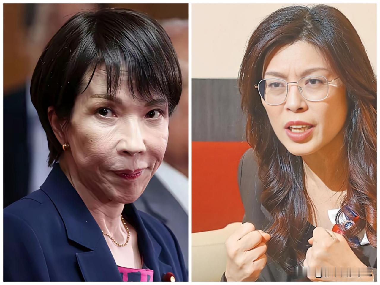 日本首相高市早苗：台湾有事，日本有事。国民党主席郑丽文：台湾没事，日本没事。